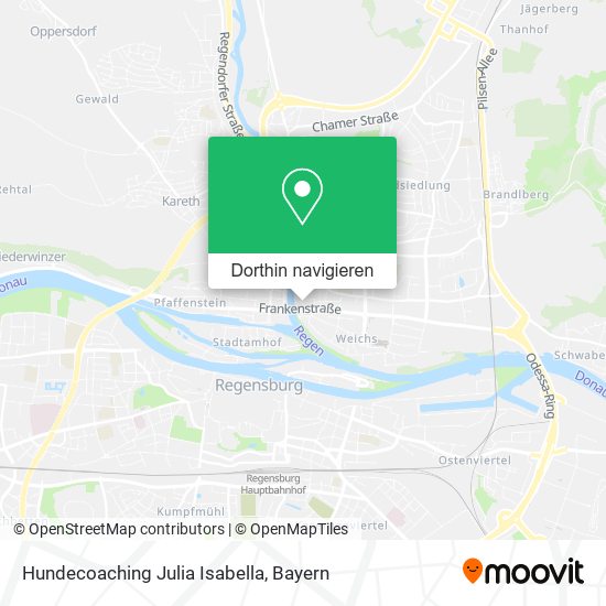Hundecoaching Julia Isabella Karte