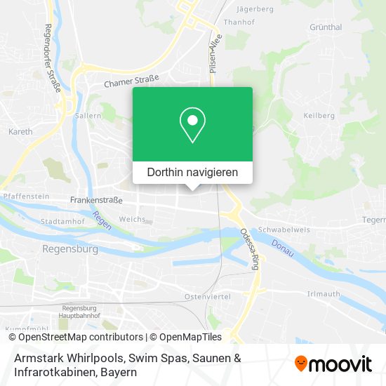 Armstark Whirlpools, Swim Spas, Saunen & Infrarotkabinen Karte