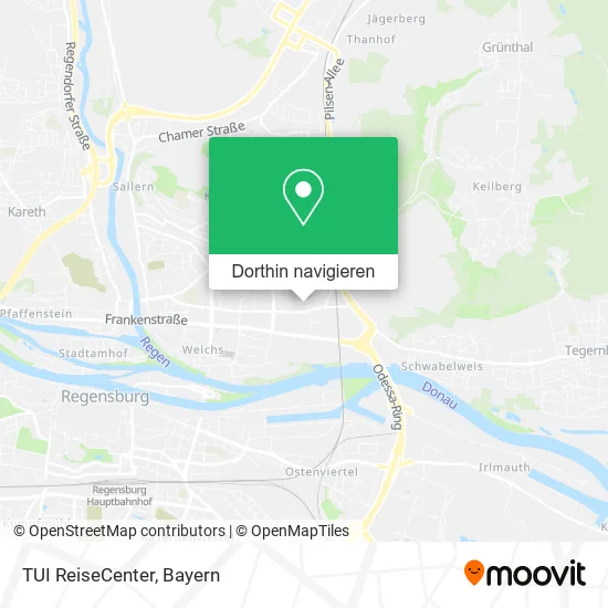 TUI ReiseCenter Karte