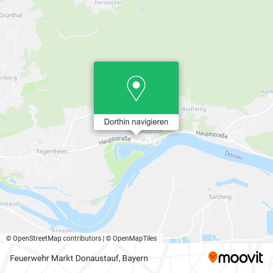 Feuerwehr Markt Donaustauf Karte
