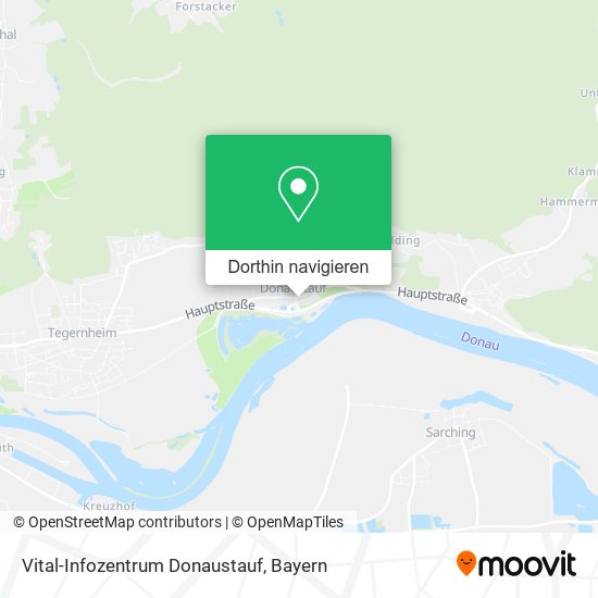 Vital-Infozentrum Donaustauf Karte