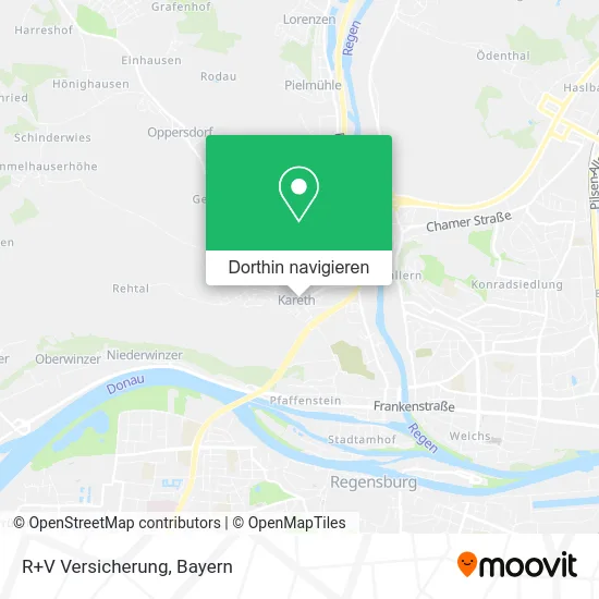 R+V Versicherung Karte