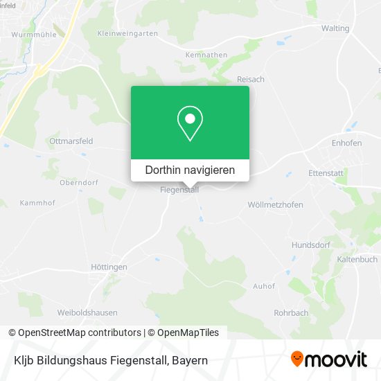 Kljb Bildungshaus Fiegenstall Karte