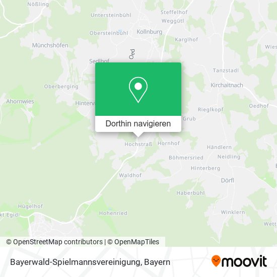 Bayerwald-Spielmannsvereinigung Karte