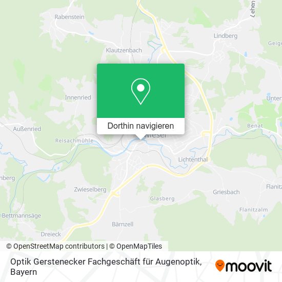 Optik Gerstenecker Fachgeschäft für Augenoptik Karte