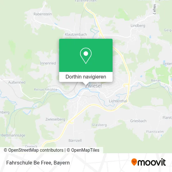 Fahrschule Be Free Karte