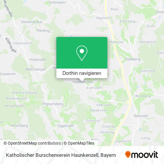 Katholischer Burschenverein Haunkenzell Karte