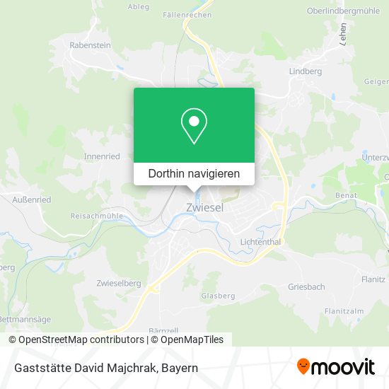 Gaststätte David Majchrak Karte