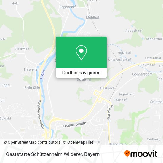 Gaststätte Schützenheim Wilderer Karte