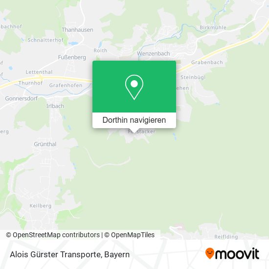Alois Gürster Transporte Karte