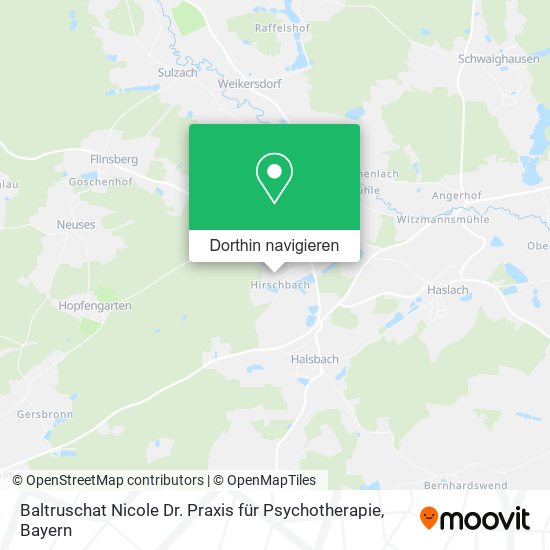 Baltruschat Nicole Dr. Praxis für Psychotherapie Karte