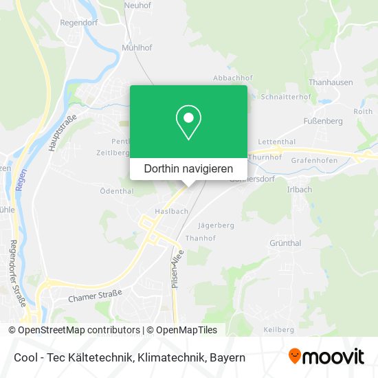 Cool - Tec Kältetechnik, Klimatechnik Karte