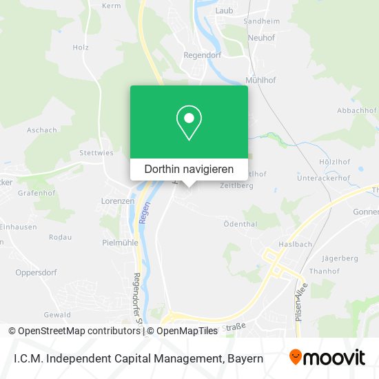 I.C.M. Independent Capital Management Karte