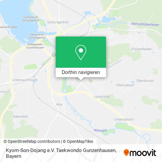 Kyom-Son-Dojang e.V. Taekwondo Gunzenhausen Karte