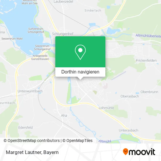 Margret Lautner Karte