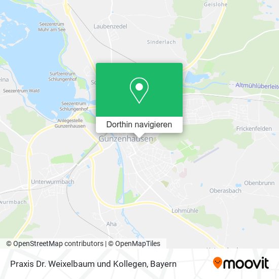 Praxis Dr. Weixelbaum und Kollegen Karte