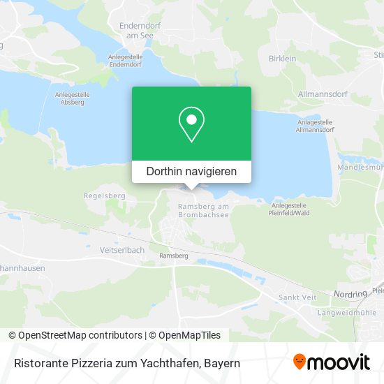 Ristorante Pizzeria zum Yachthafen Karte