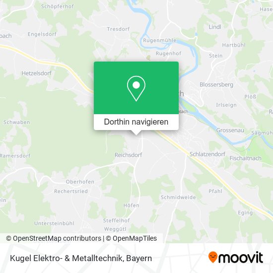 Kugel Elektro- & Metalltechnik Karte