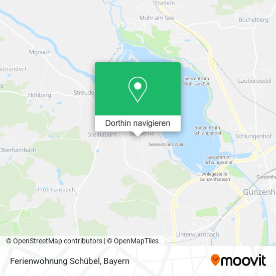Ferienwohnung Schübel Karte