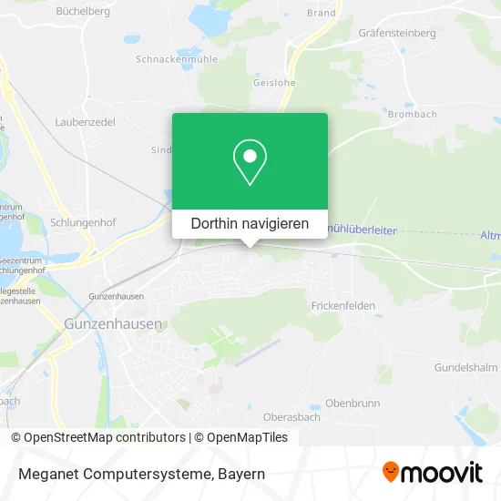 Meganet Computersysteme Karte
