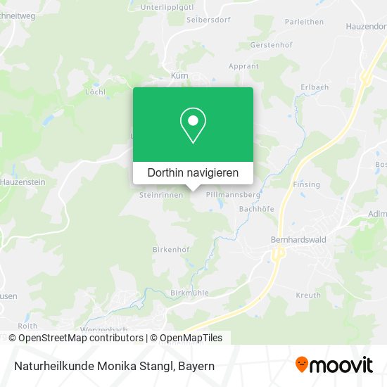 Naturheilkunde Monika Stangl Karte