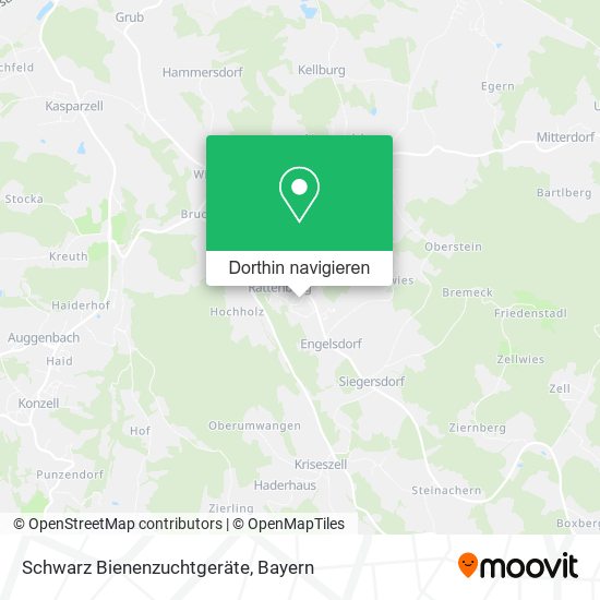 Schwarz Bienenzuchtgeräte Karte