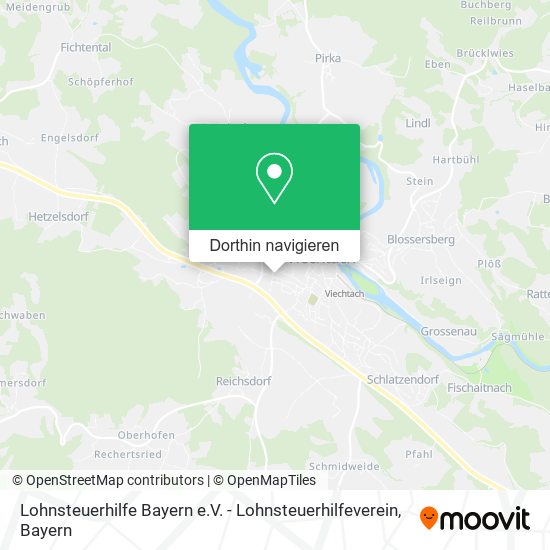 Lohnsteuerhilfe Bayern e.V. - Lohnsteuerhilfeverein Karte