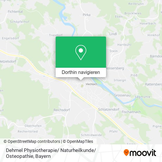 Dehmel Physiotherapie/ Naturheilkunde/ Osteopathie Karte