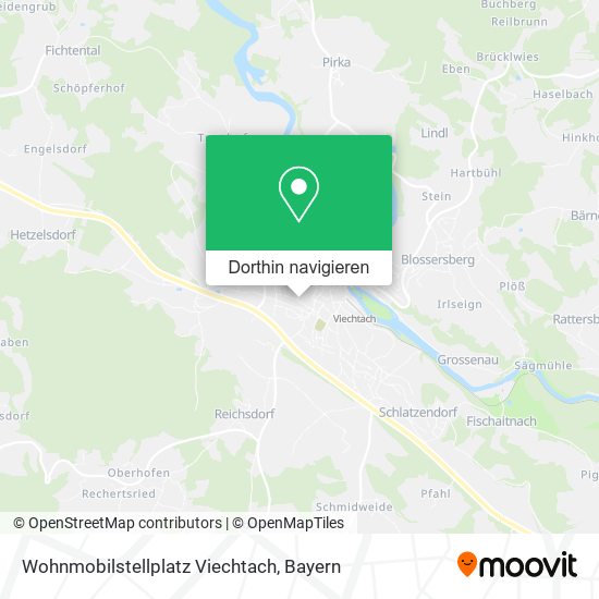 Wohnmobilstellplatz Viechtach Karte