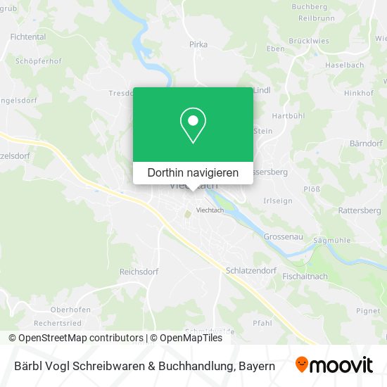 Bärbl Vogl Schreibwaren & Buchhandlung Karte