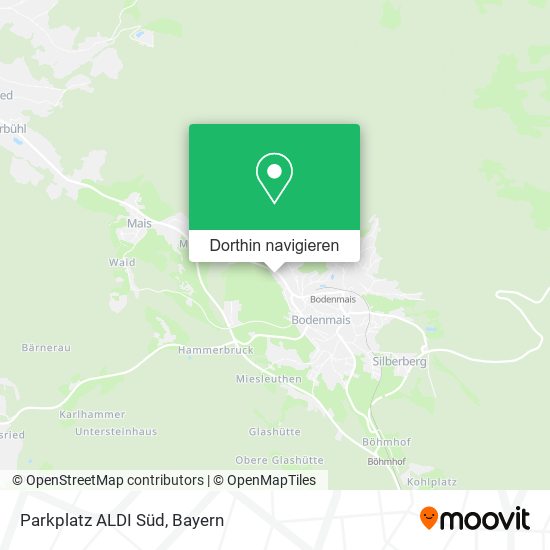 Parkplatz ALDI Süd Karte