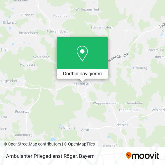 Ambulanter Pflegedienst Röger Karte