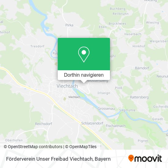 Förderverein Unser Freibad Viechtach Karte