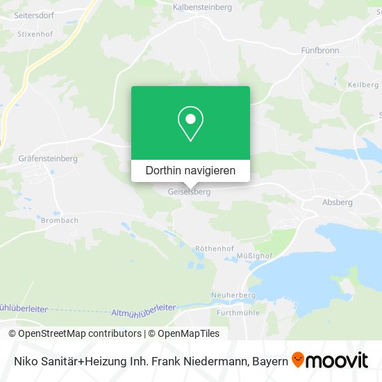 Niko Sanitär+Heizung Inh. Frank Niedermann Karte