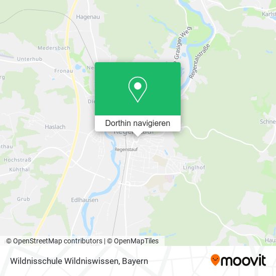 Wildnisschule Wildniswissen Karte