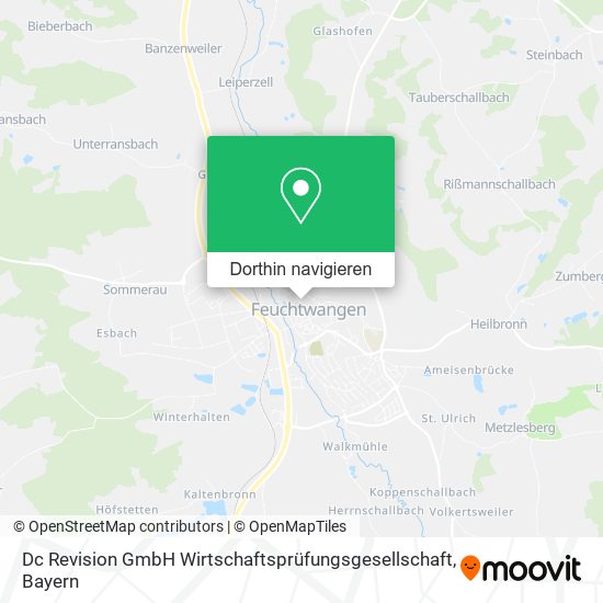 Dc Revision GmbH Wirtschaftsprüfungsgesellschaft Karte