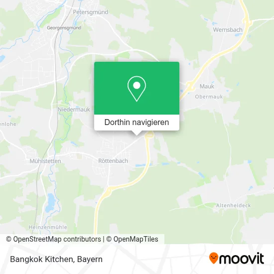 Bangkok Kitchen Karte