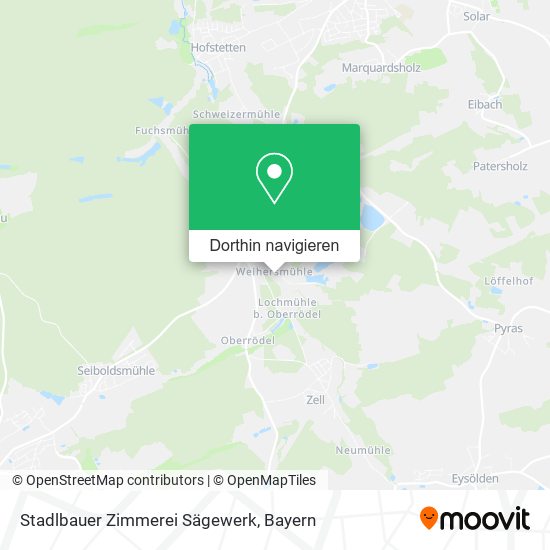 Stadlbauer Zimmerei Sägewerk Karte