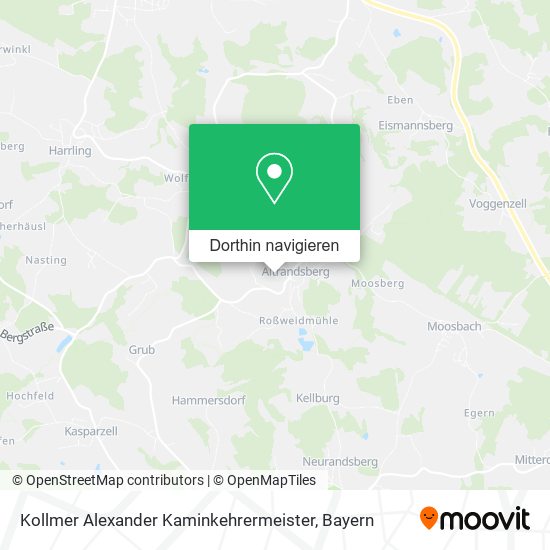 Kollmer Alexander Kaminkehrermeister Karte