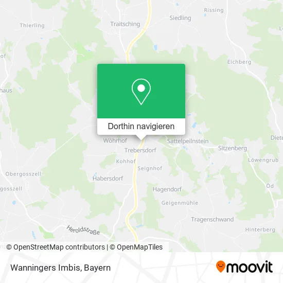 Wanningers Imbis Karte