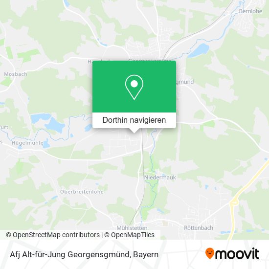 Afj Alt-für-Jung Georgensgmünd Karte