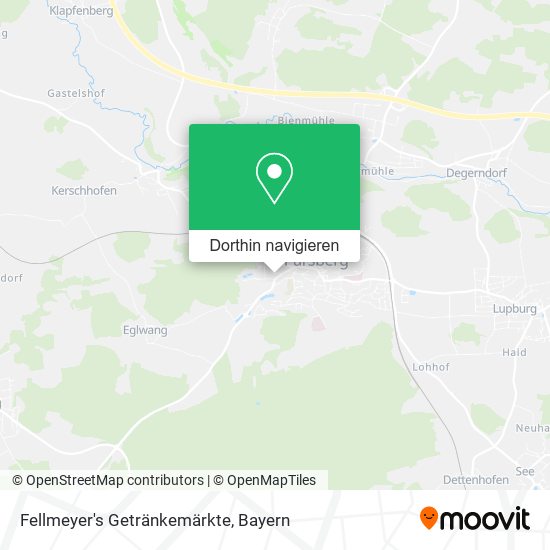 Fellmeyer's Getränkemärkte Karte