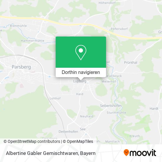 Albertine Gabler Gemischtwaren Karte