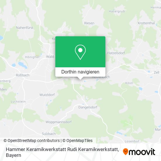 Hammer Keramikwerkstatt Rudi Keramikwerkstatt Karte