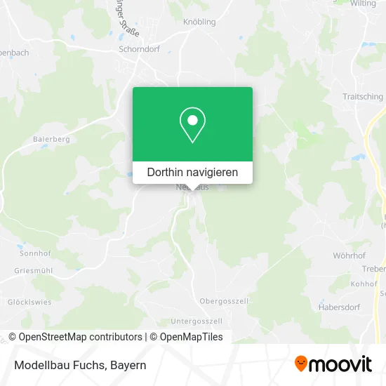 Modellbau Fuchs Karte