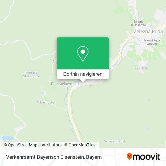 Verkehrsamt Bayerisch Eisenstein Karte
