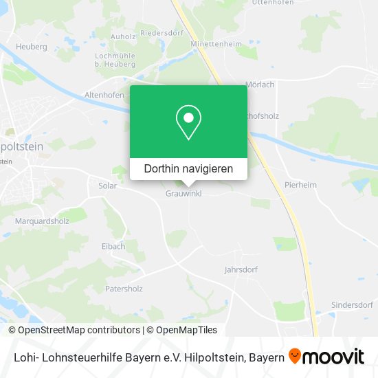 Lohi- Lohnsteuerhilfe Bayern e.V. Hilpoltstein Karte