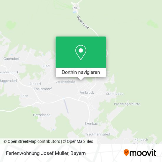 Ferienwohnung Josef Müller Karte