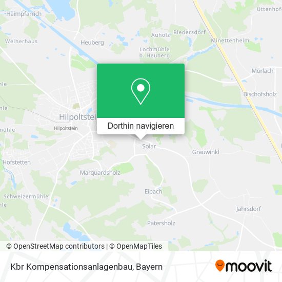 Kbr Kompensationsanlagenbau Karte