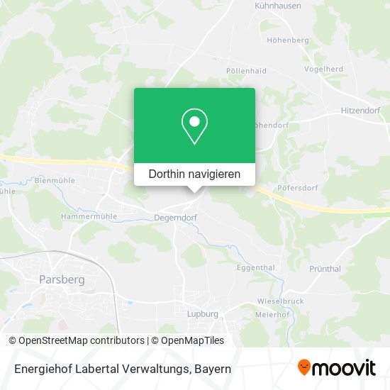 Energiehof Labertal Verwaltungs Karte